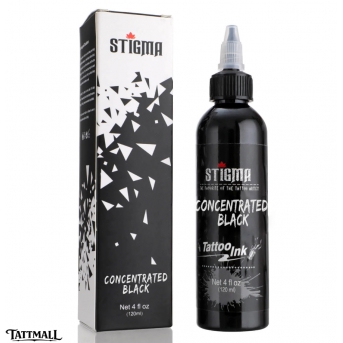 Tattoo Ink Black 240ml Standard Pigment Stigma (sig)